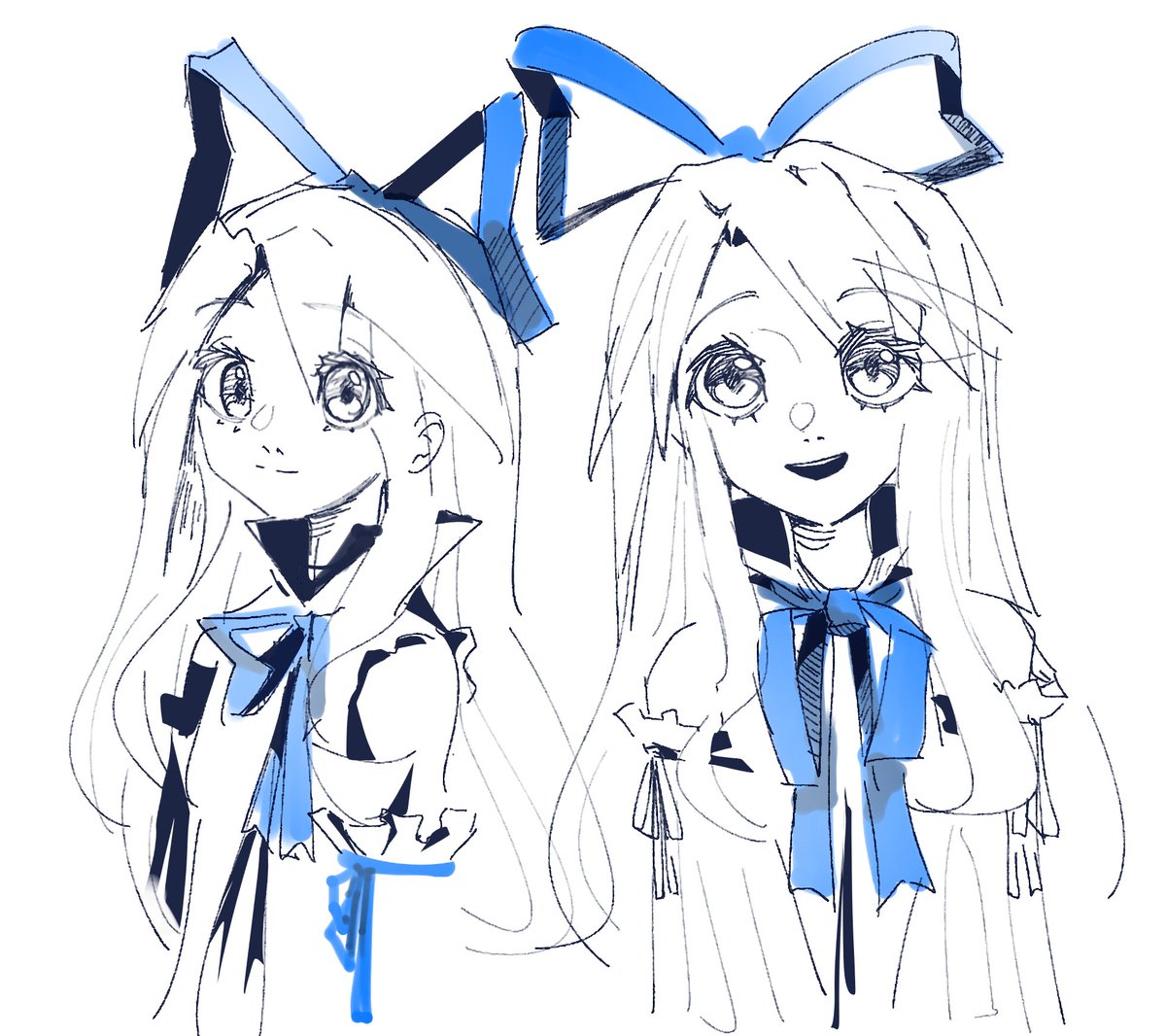 I probably should post sketches more often