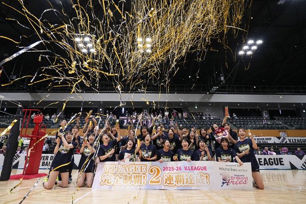 sayo19971007's tweet photo. 2025-26season V.LEAGUE
レギュラーラウンド27勝1敗 優勝
プレーオフ 2戦2勝 優勝
㊗️V.LEAGUE連覇達成
大きな怪我もなく戦い続けられたこと、そして目標を達成できたこと。最高だと思います。
今シーズンも沢山の応援本当にありがとうございました！
 #信州ブリリアントアリーズ https://t.co/322JHV2ISD