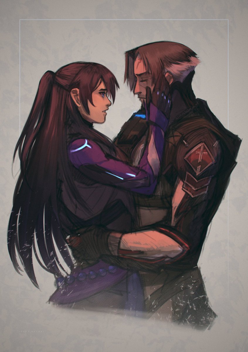 Commission from <a href="/stupedadatori/">IZEDA DATORI</a> Thank you for drawing my girl Jackdaw and Arthur together love these two so much! And aaaagh just soo good!!!

#warframe #warframefanart #tennocreate