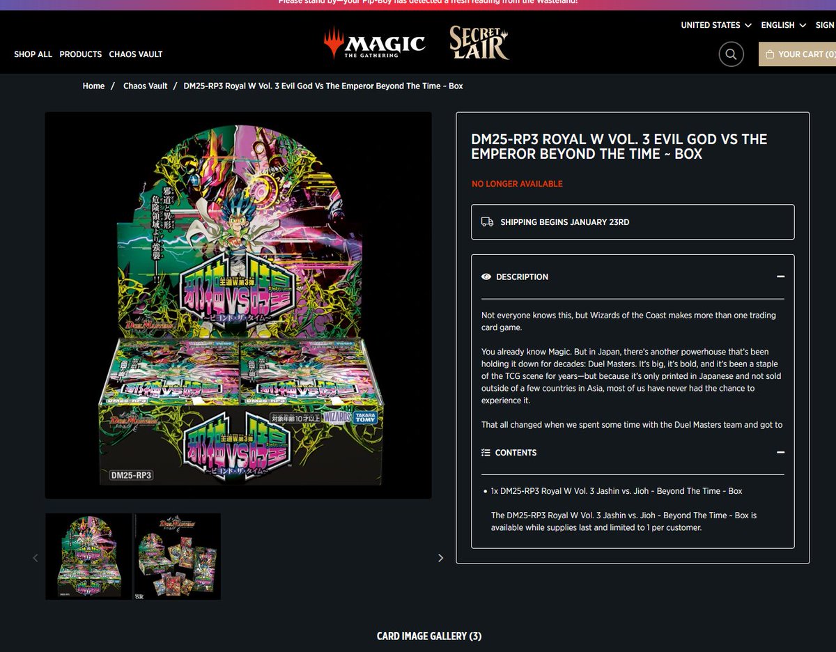 Duel Masters Play's - English Patch (MF ZORO) tweet media