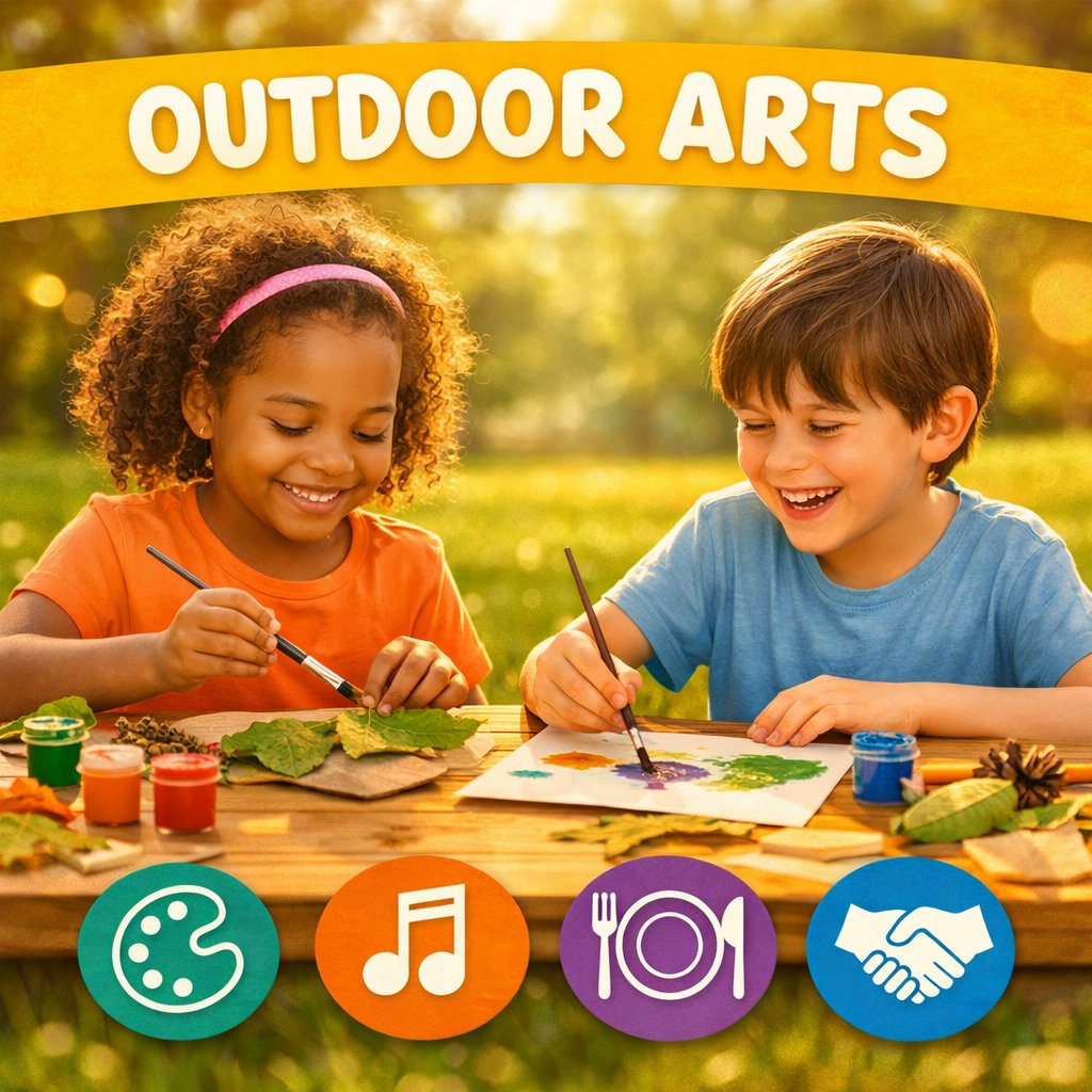 ColdTeaStories's tweet image. 🎨 OUTDOOR CREATIVITY!

Nature inspires everything at Cold Tea Stories. Our sessions let imaginations run wild with arts and crafts in the fresh air! 🌿✨

Amazing things happen when kids have the space to explore.

#OutdoorLearning #ColdTeaStories #HolidayFun