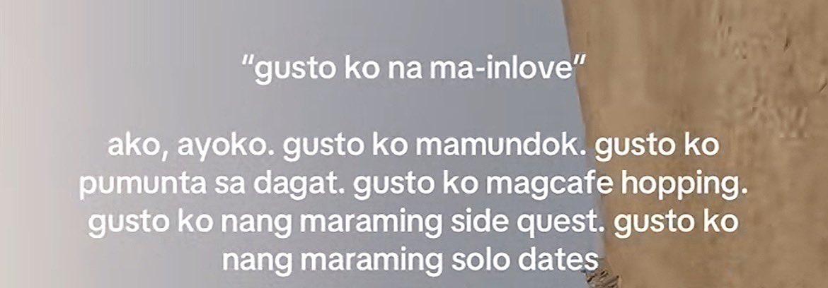 … habang in love