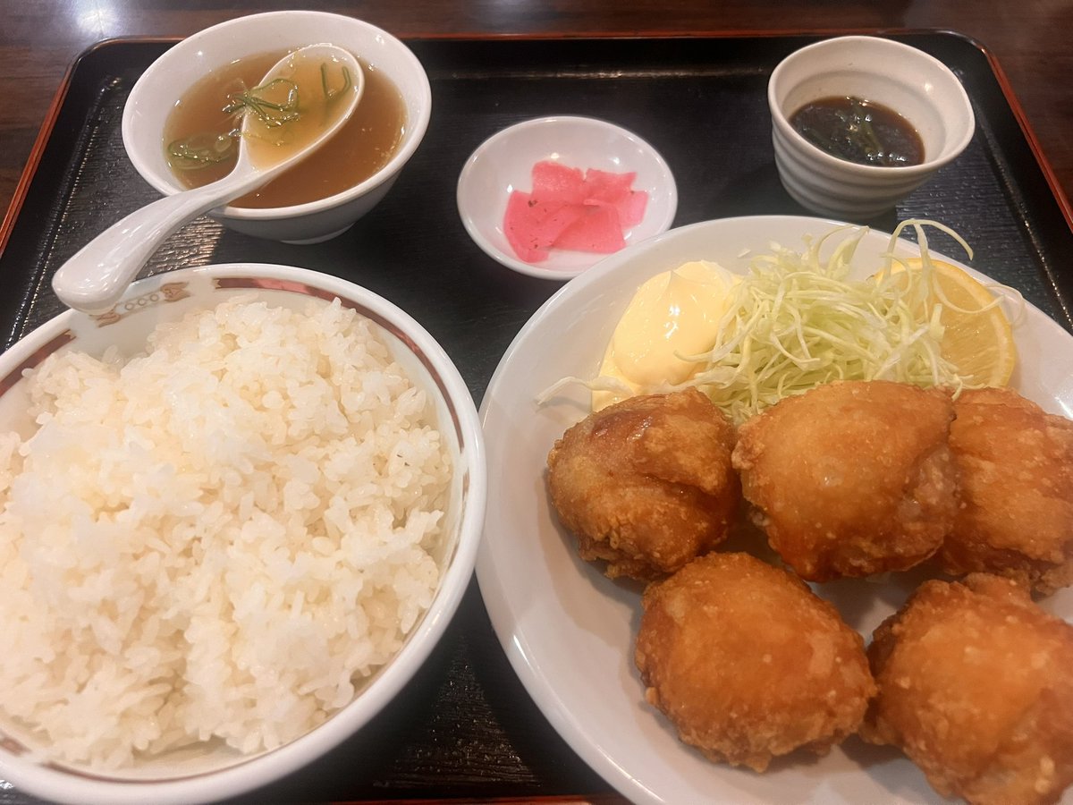 ここの唐揚げほんま優勝すぎる
