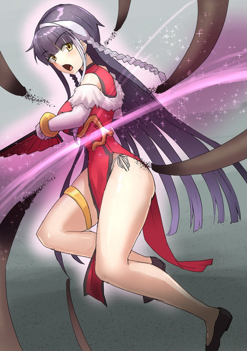 新しいイラスト、展開に悩んでます
このあとどうやっておっぱい出すか考えている 