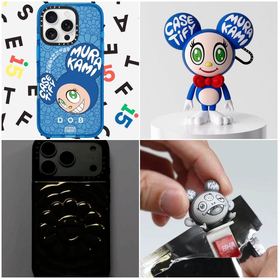 村上隆 × CASETiFY 15周年記念 “FULL BLOOM”が2026年 4/2 発売 (ケース