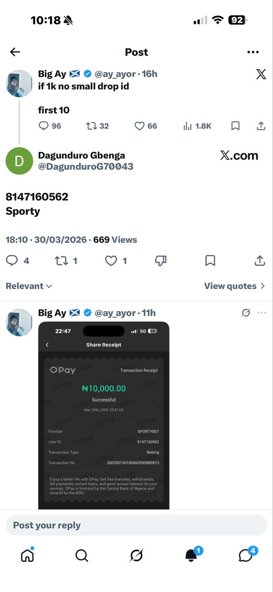 Big Ay 🏴 tweet media