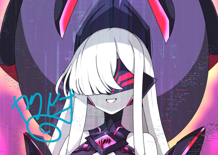 skeb納品しました。
マルクトを邪悪でかっこよく描きました。 