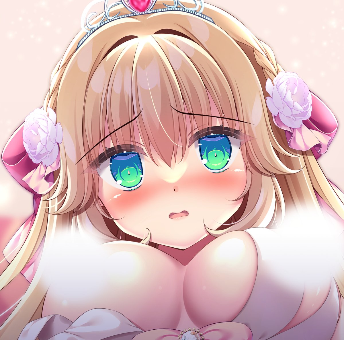 「こんなわたくしでも…好いてくれますか…?」 