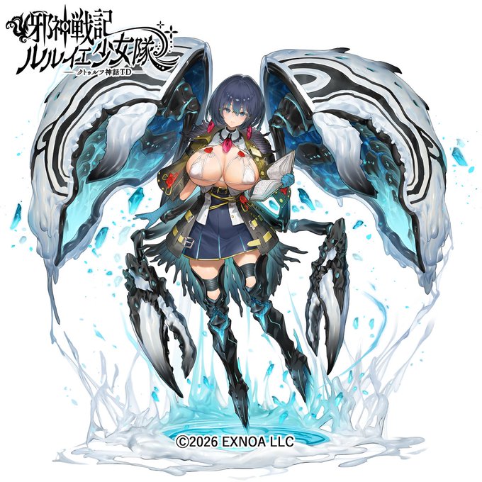 【邪神戦記ルルイエ少女隊 〜クトゥルフ神話TD〜】にて、「ミューゼ」を描かせていただきました!
よろしくお願いいたします!
#ルルイエ少女隊 