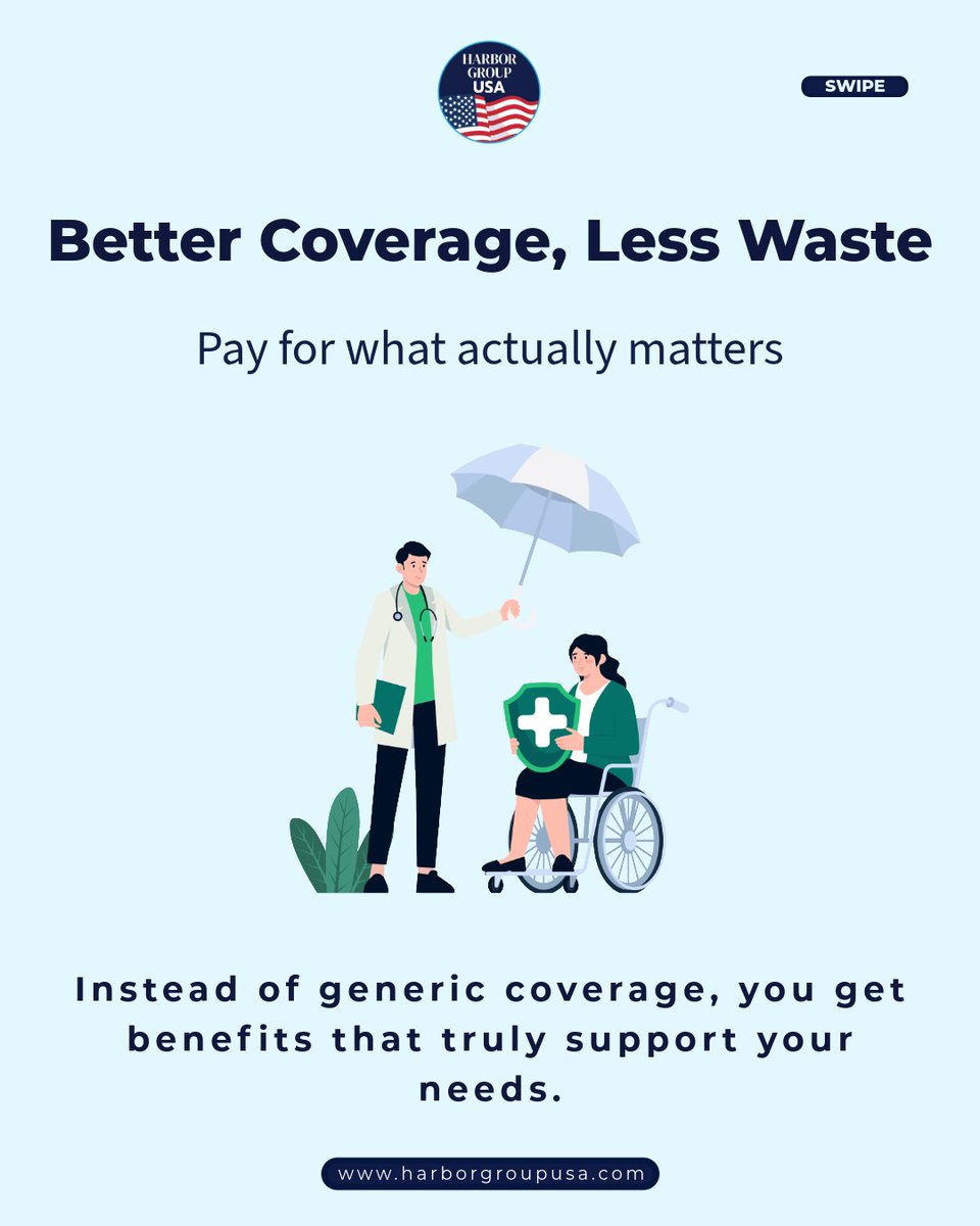 HarborUsa's tweet photo. Freelancers &amp; small business owners deserve healthcare coverage that actually fits their lifestyle.

One-size-fits-all plans don’t work for everyone. Personalized options help you choose what truly matters.

Explore your options today.
👉 Link in Bio

#Freelancers #SmallBusiness https://t.co/3QvjXaJLKU