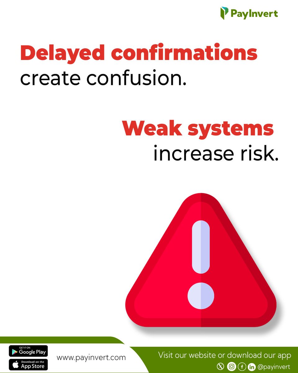 PayInvert's tweet image. PayInvert gives you a more secure and reliable way to manage payments, helping you reduce fraudster and gain better control over your transactions.  

Start today at PayInvert.com 

#PayInvertPreventFraudsters #FraudProtection #SecureBusiness #FintechAfrica