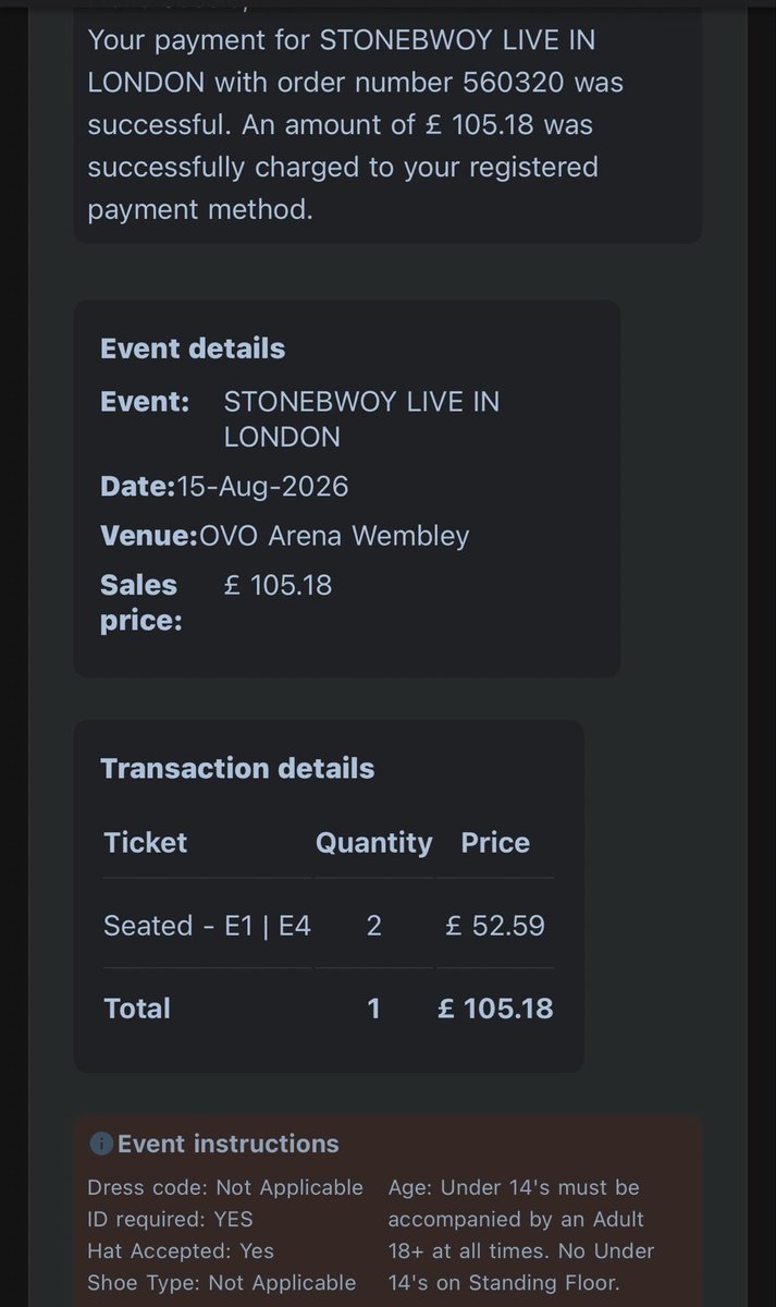 Kyerewaah5's tweet photo. Say Active!! Just got my #BHIMFestivalLND ticket. In this lifetime, you’ve got to at least experience @stonebwoy perform once. Go grab yours too before it’s sold out. @OVOArena can’t contain us. #Bhim https://t.co/YjqQUyX0KL