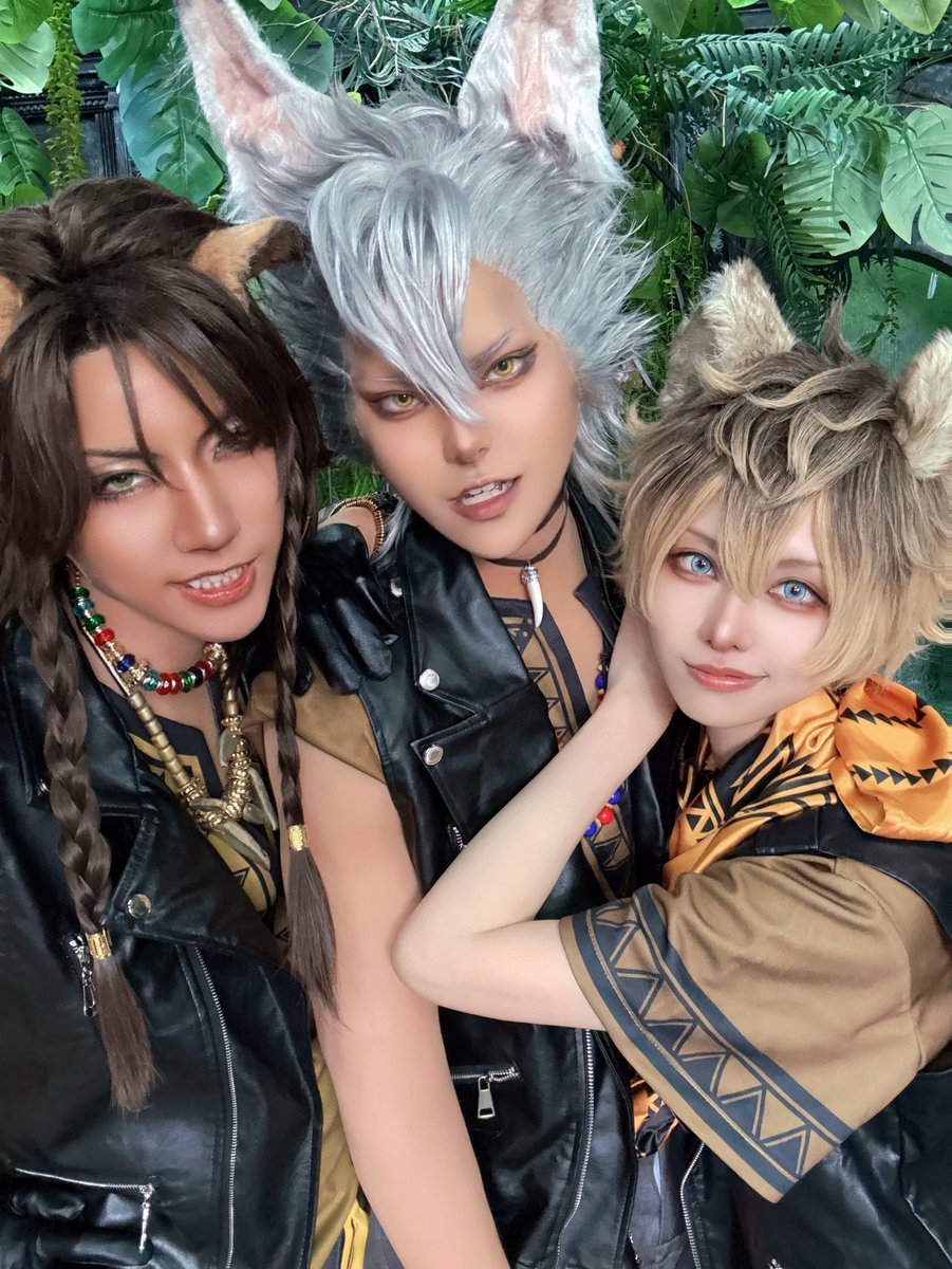 twst cosplay コスプレ サバナ

愛され🐺のスリーショット🐾🍖