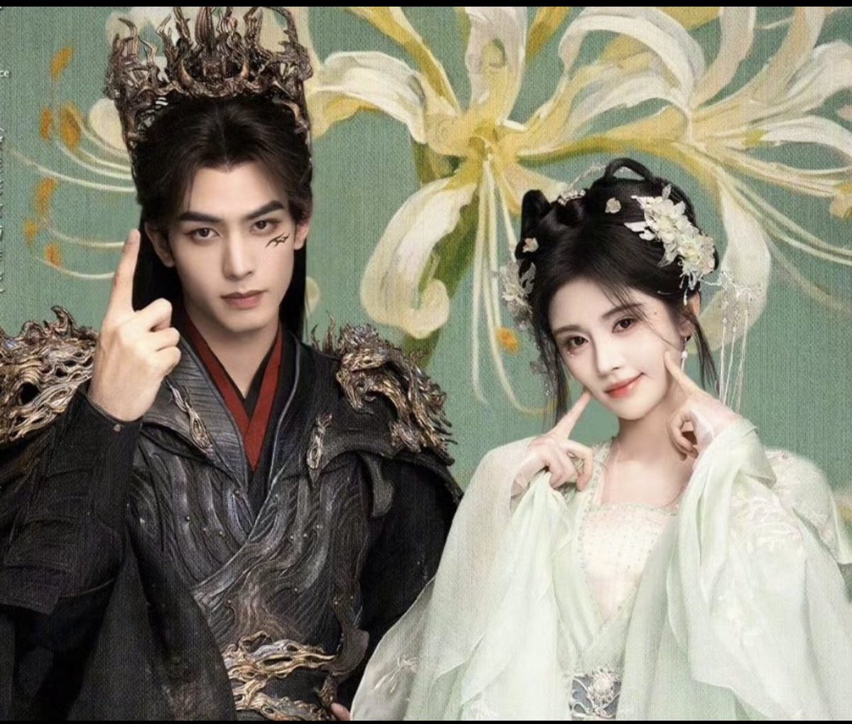 CdramaBloom's tweet photo. 🍉Costume romance drama #TheEternalFragrance starring #SongWeilong #JuJingyi is tentatively scheduled to broadcast in April. https://t.co/n7byMflTXC