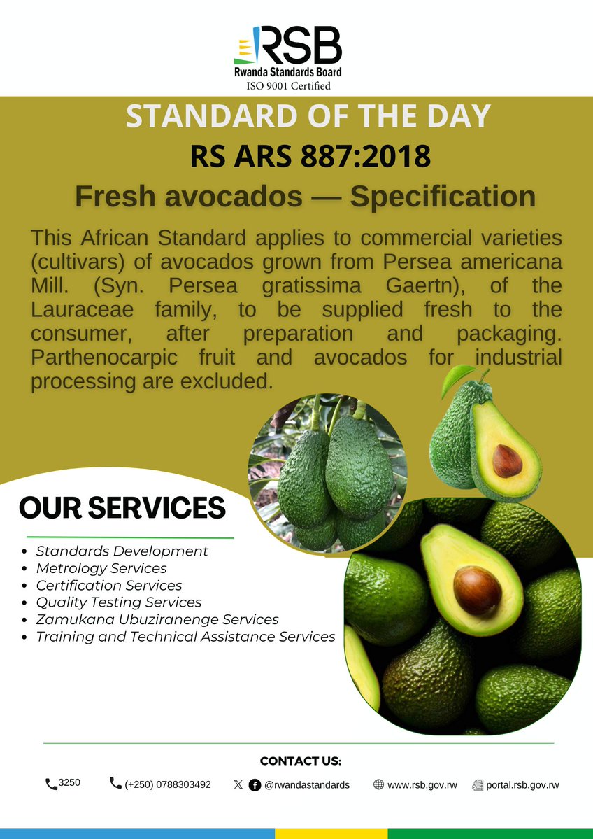 Rwanda Standards Board tweet media