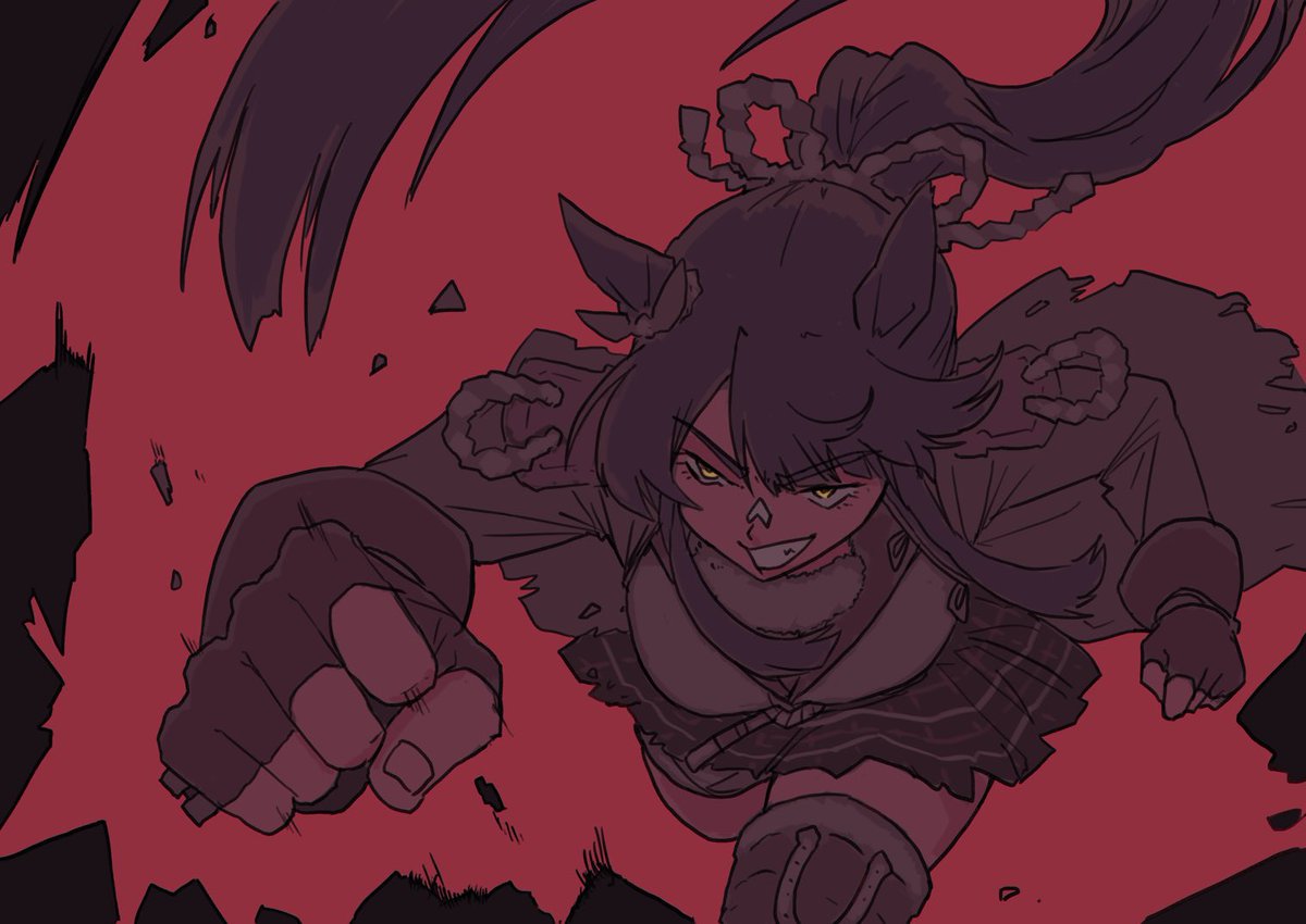 #今月描いた絵を晒そう 割と良い感じかも 