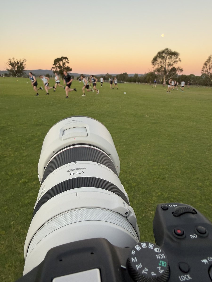 Shot some footy tonight