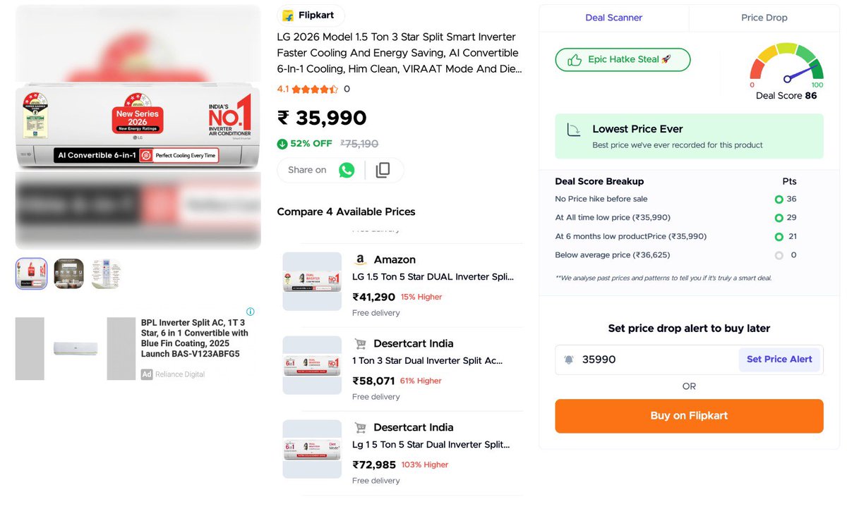 BuyHatke tweet media