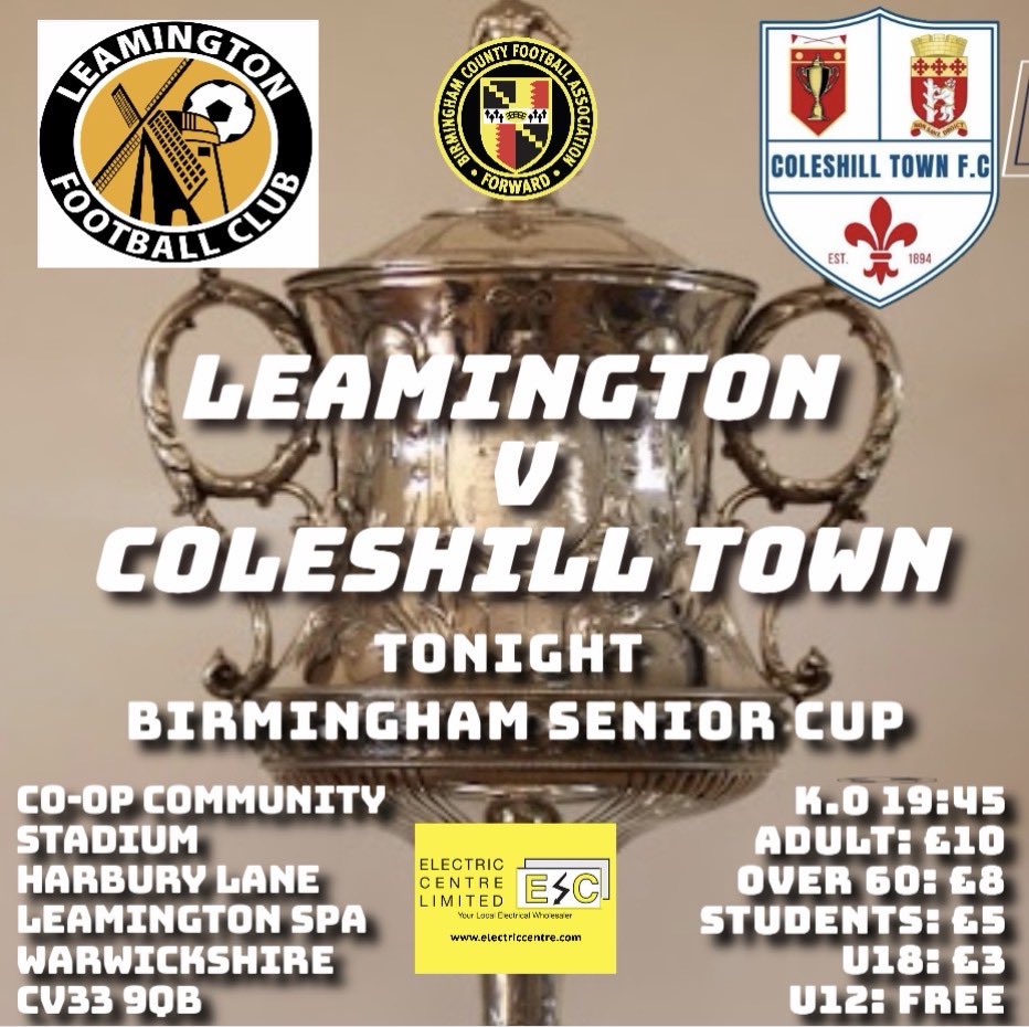 Coleshill Town FC tweet media