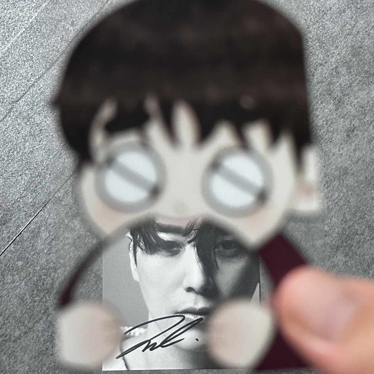 범상치 않은 하앤 사인지 당첨 인증