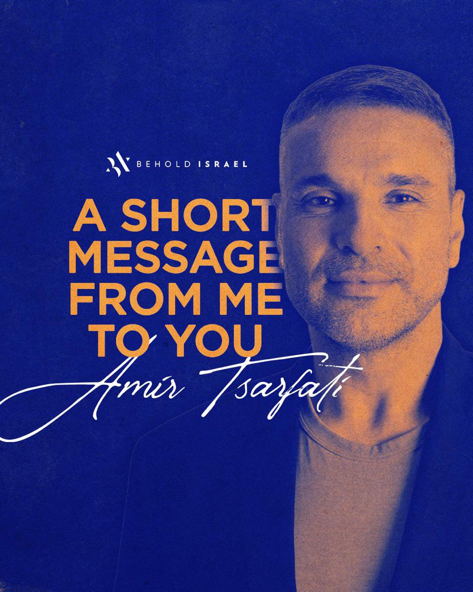 Amir Tsarfati tweet media