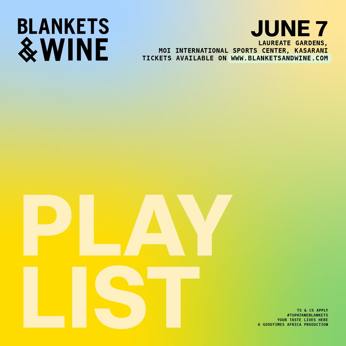 blanketsandwine's tweet image. June 7th is calling… and the #blanketsandwine playlist is already spilling hints 👀

Will you catch them? 😉
Go on, press play and let your ears get ready for the vibes we have lined up 💃🏽🕺🏽

Now live on Spotify &amp;amp; YouTube #tupataneblankets #itsalwaysagoodtime #yourtasteliveshere