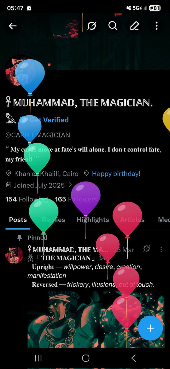 𓋹 𝕄𝕌ℍ𝔸𝕄𝕄𝔸𝔻, 𝕋ℍ𝔼 𝕄𝔸𝔾𝕀ℂ𝕀𝔸ℕ. 𓅓 tweet media