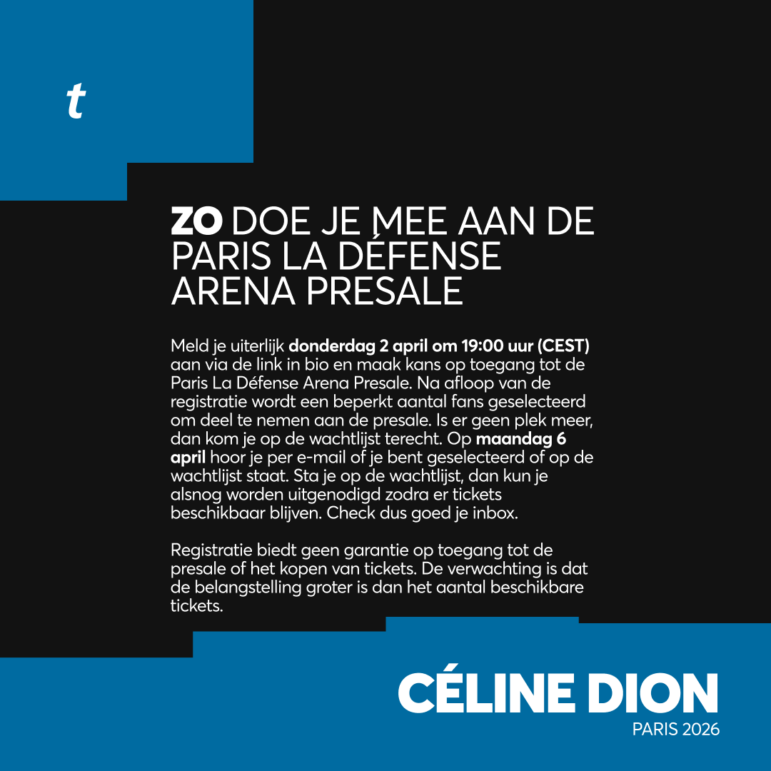 Ticketmaster NL tweet media