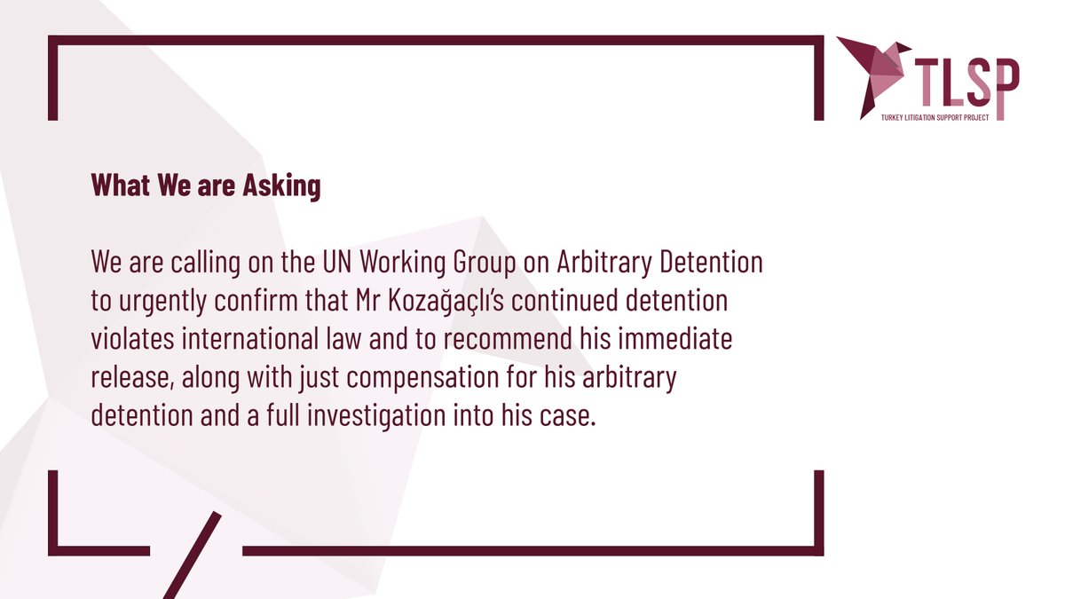 TR_Litigation's tweet photo. #HumanRights #ArbitraryDetention #RuleOfLaw #WGAD https://t.co/3jLxApIvws