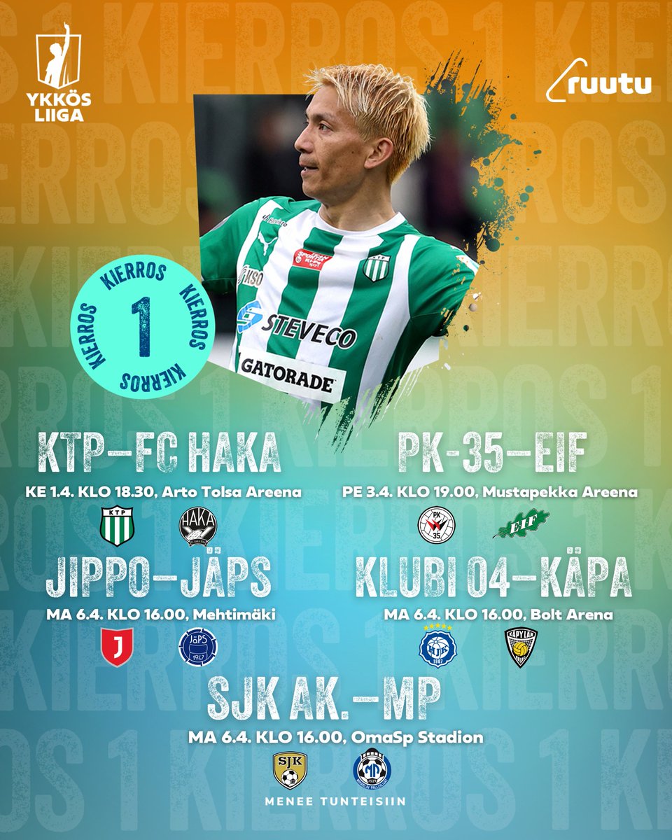 Ykkösliiga tweet media