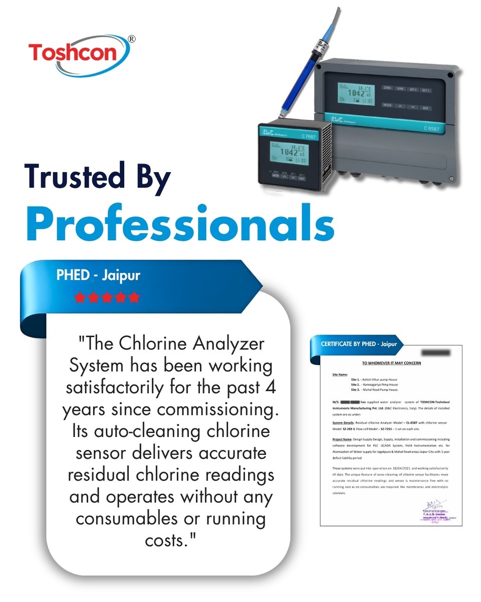 Toshcon Instruments(Formerly Toshniwal Instrument) tweet media