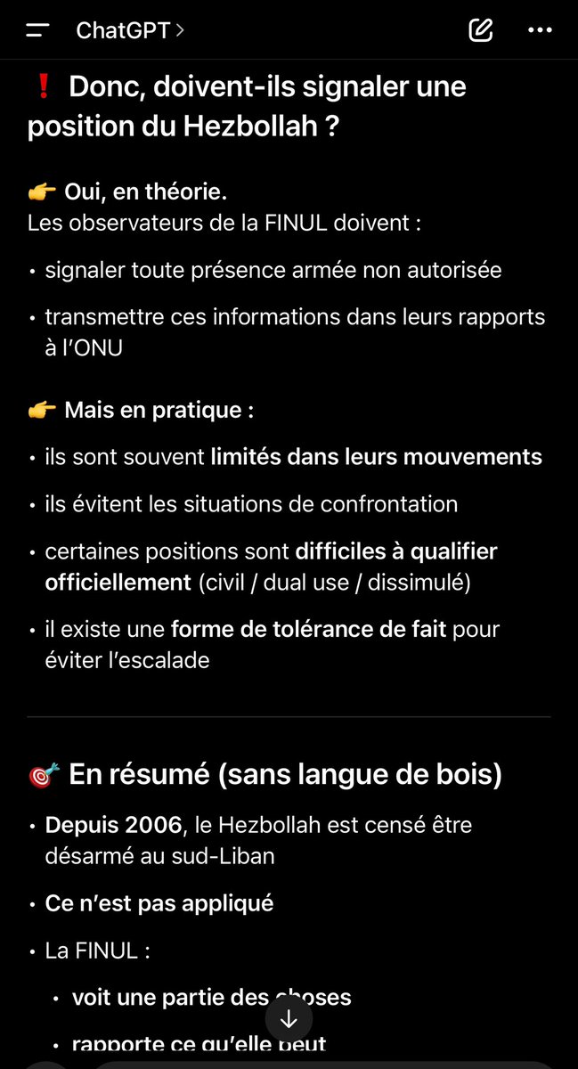 deBurgondy's tweet image. À la base j’avais argumenté, on (nous les Français) a rien à faire dans la FINUL puisqu’elle ne fait pas le job qu’elle est censée faire. Je redonne les éléments ⬇️
