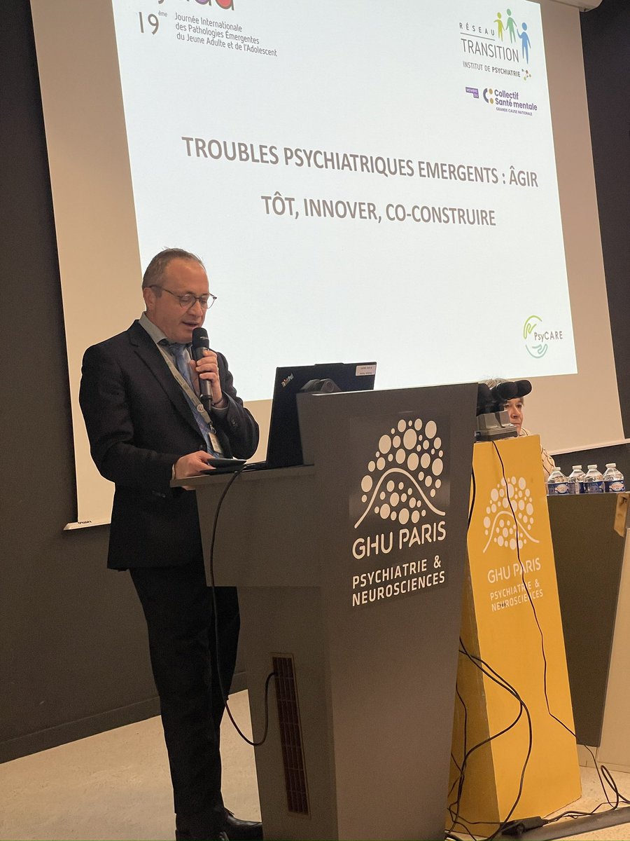 IPsychiatrie's tweet photo. 📍 C’est aujourd’hui  

La 19e édition de la #JIPEJAAD se tient en ce moment même.  

Nous sommes pleinement mobilisés aux côtés des experts et acteurs engagés pour faire avancer la compréhension, la prévention et l’accompagnement des troubles psychiatriques chez les jeunes https://t.co/aSGr10KVTf