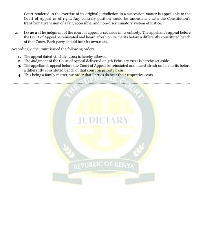 THE SUPREME COURT OF KENYA tweet media