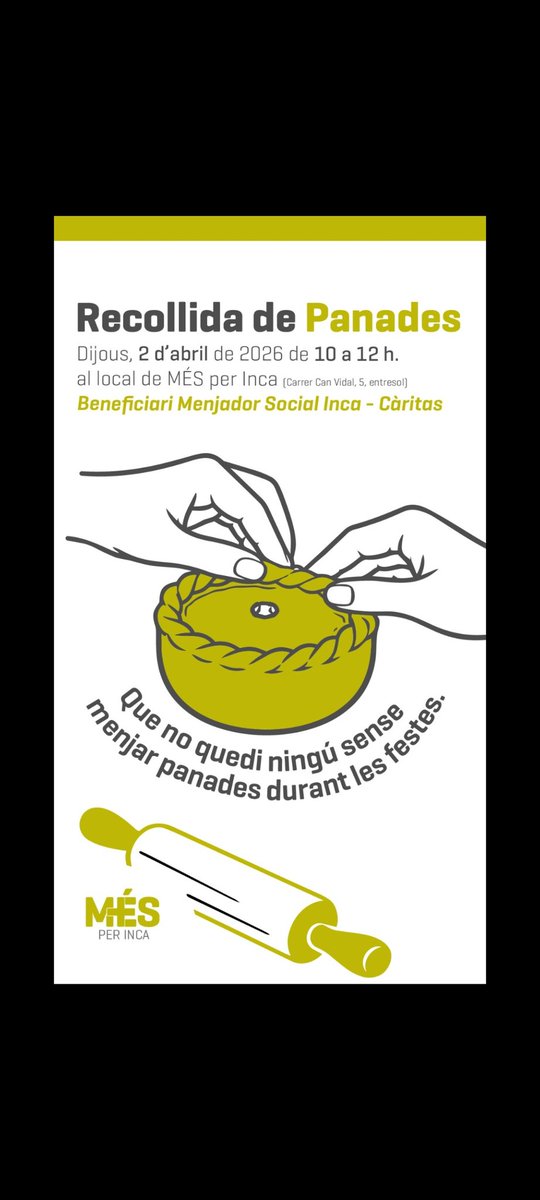 MÉS per Inca tweet media