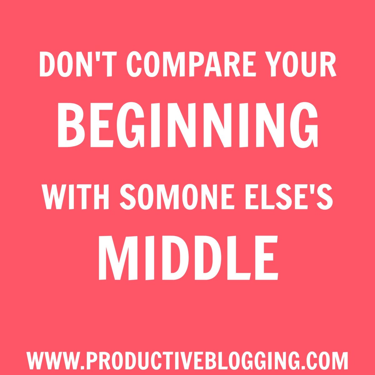 EbGargano's tweet photo. So true!!
Don't worry about what everyone else is doing. Focus on what your goals and priorities are right now. You really don't have to do #allthethings to have a successful blog!
#qotd #solopreneur #momblogger #mompreneur #success #productiveblogging https://t.co/bK271OZSrl