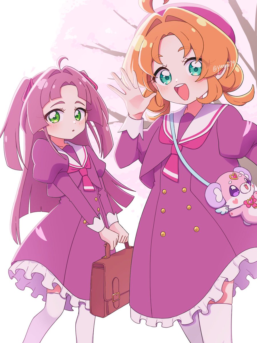 たんプリの制服可愛い✨
#たんプリ　#precure