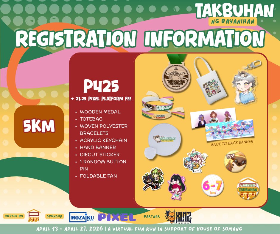 PHTubers Bayanihan | 📌Register to Takbuhan tweet media