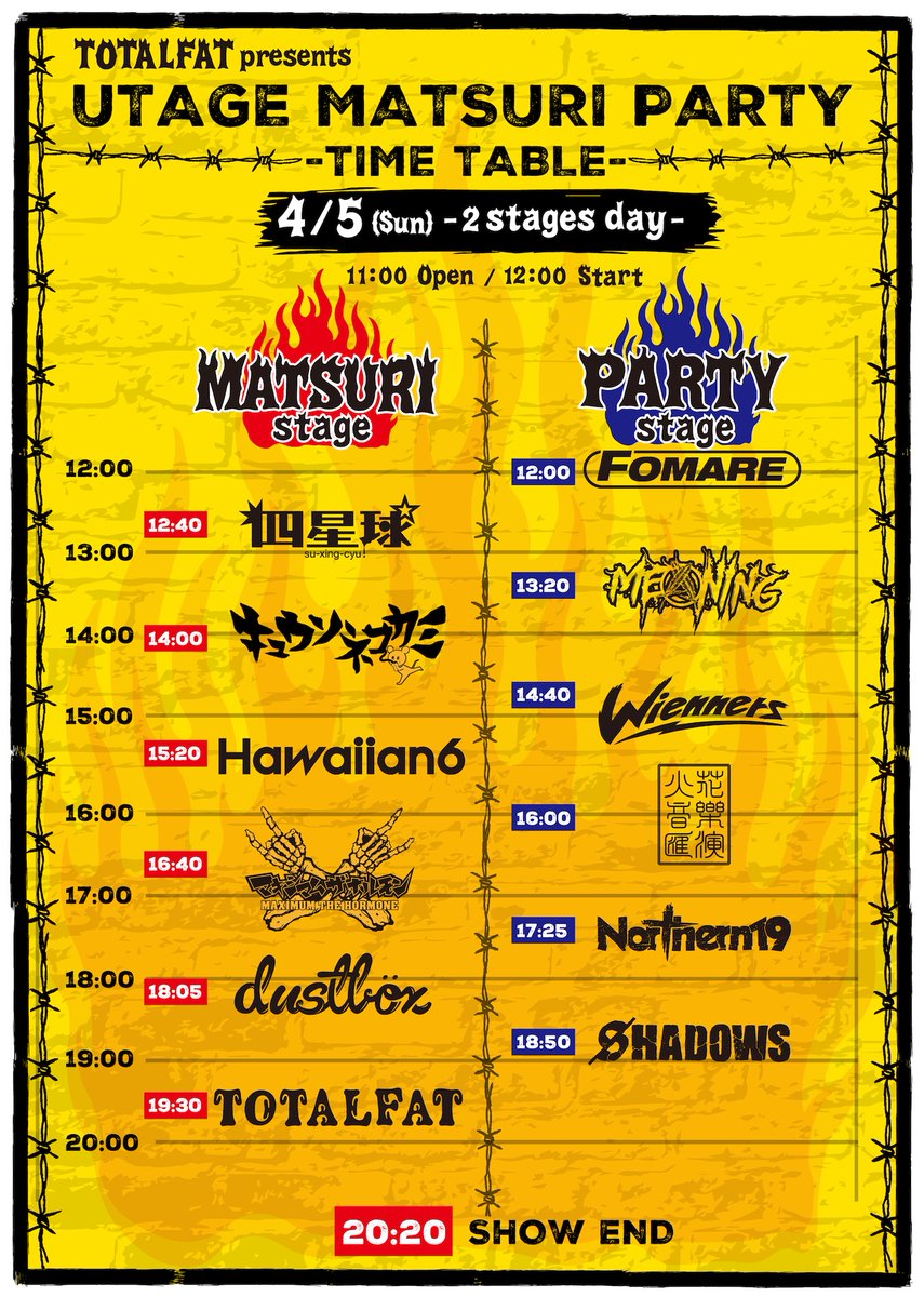 TOTALFAT【25th anniversary】 tweet media