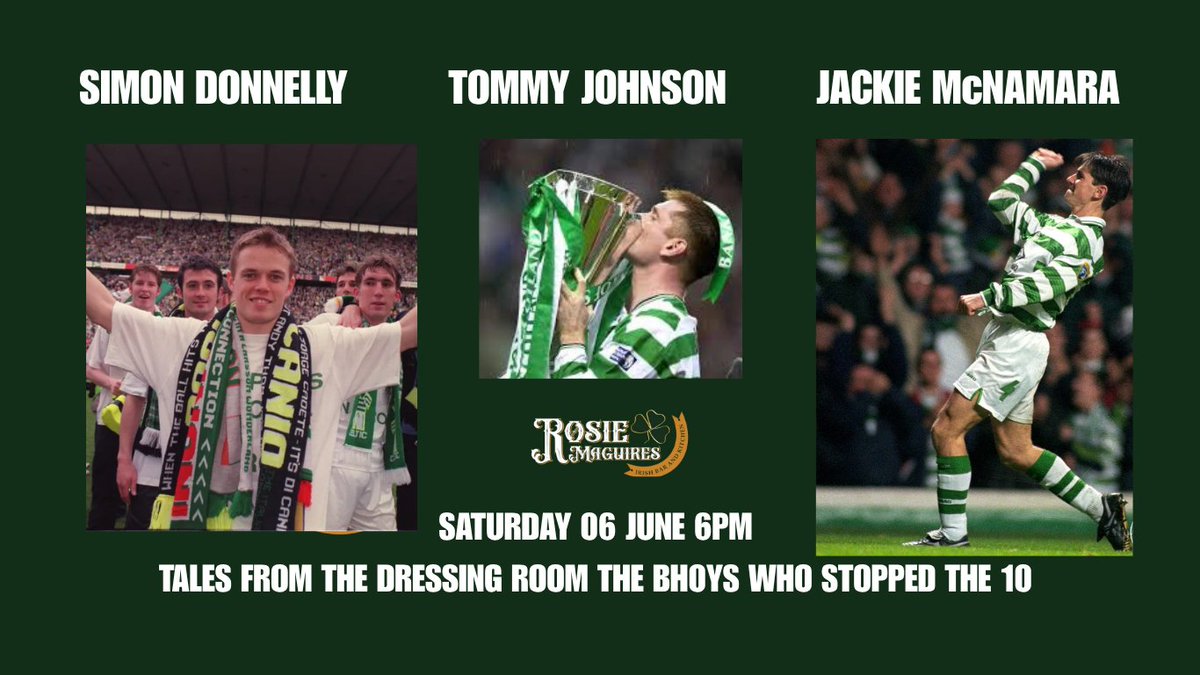 AndrewMilne12's tweet image. EVENT UPDATE 

The Bhoys who Stopped the Ten

celticfanzine.com/the-bhoys-who-…

#CelticFC #eventmanagement #CelticFans