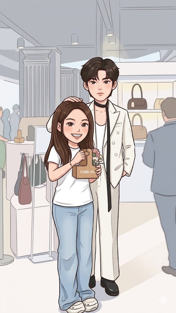 ( ˘ ³˘)♥ พี่จิมมี่ กับ น้อง บต.   
ขอบคุณนะคับ Stand oil