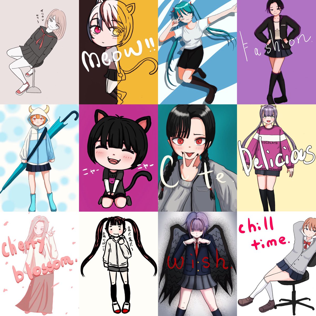 3月！！！！！

ドン！！！？

#今月描いた絵を晒そう
#絵描きさんと繫がりたい 
#一次創作