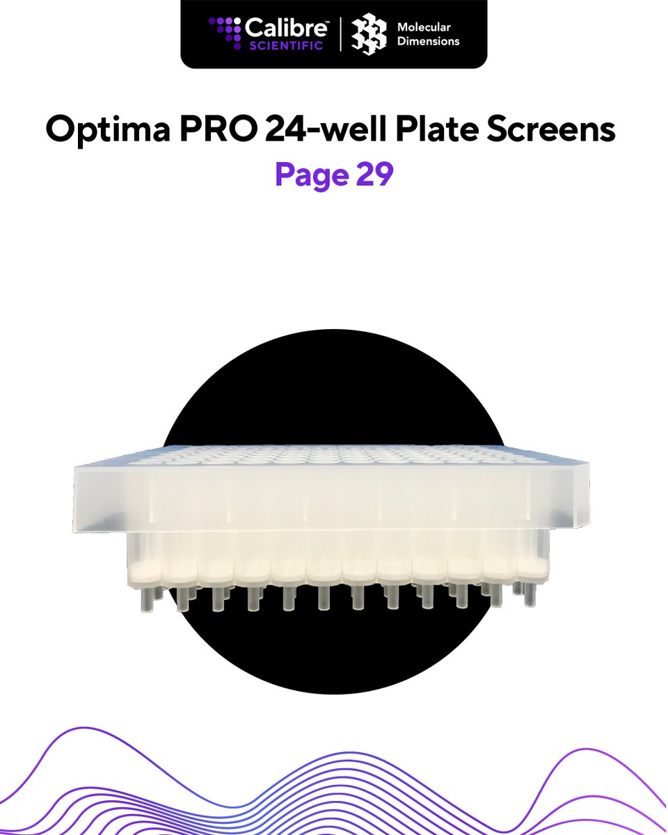 MolecDimensions's tweet image. The new Protein Ark’s catalogue offers effective solutions across the entire protein production workflow:
✔️ Expression
✔️ Filtration
✔️ Purification
✔️ Analysis
✔️ Structural Determination

Read more: eu1.hubs.ly/H0rBLsY0

#structuralbiology #proteinpurification #labsupplies