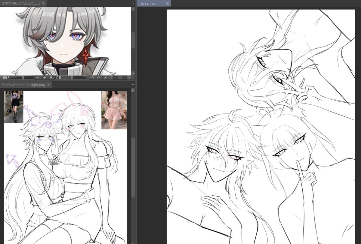 Urðr ᛝ Flins + Illuga yume 🍂 tweet media