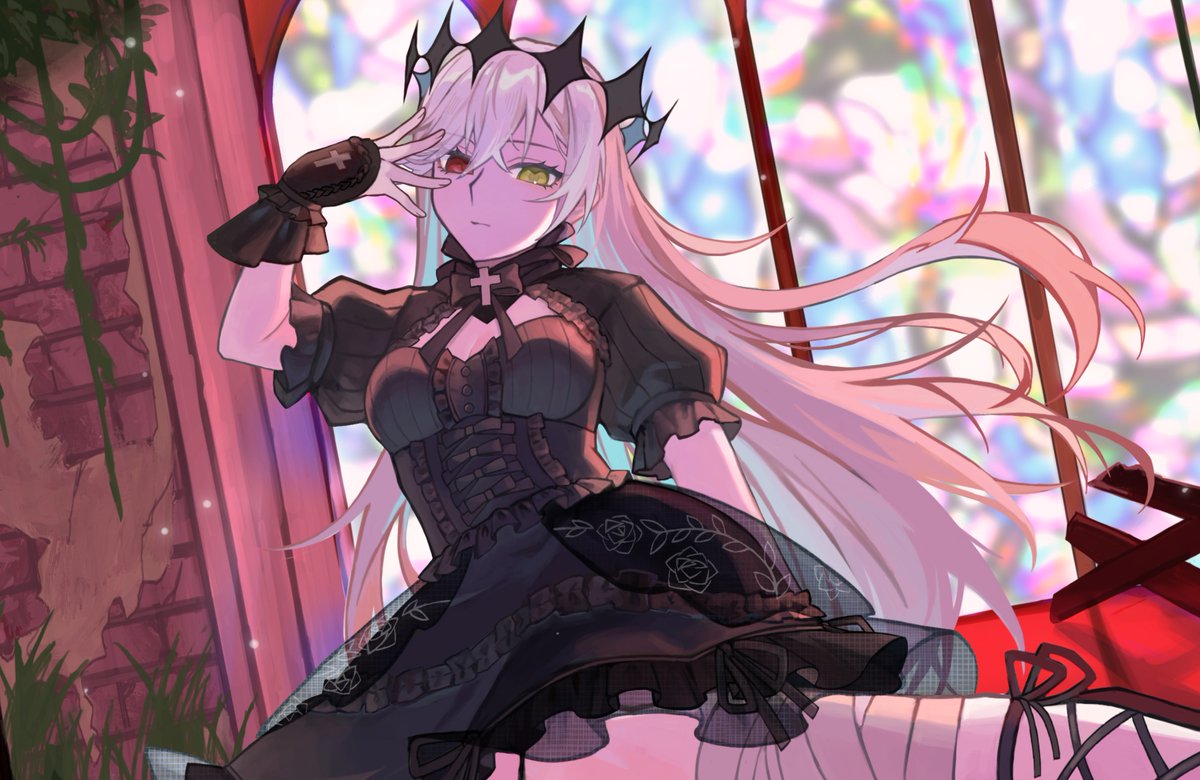 虚構と真実が交錯する愚者の祝祭の宵……

漆黒の天穹を裂き、禁忌を背負いし堕天の翼が今、
現世へと顕現する＿＿＿＿。

震え慄け、脆弱なる人の子らよ。
選ばれしこの邂逅に、歓喜という名の供物を捧げるが良い。

”” 終末の堕天使ビ・LA ””
降臨＿＿＿＿＿。