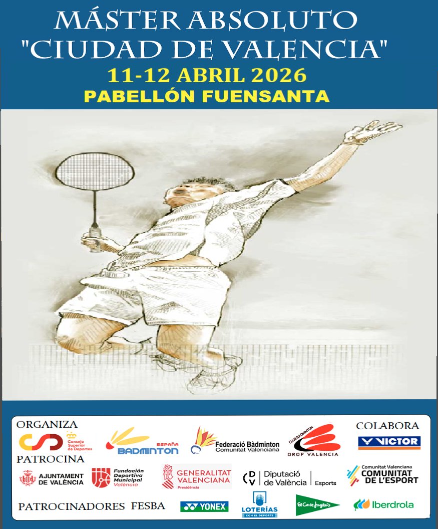 BADMINTON DROP VALENCIA tweet media