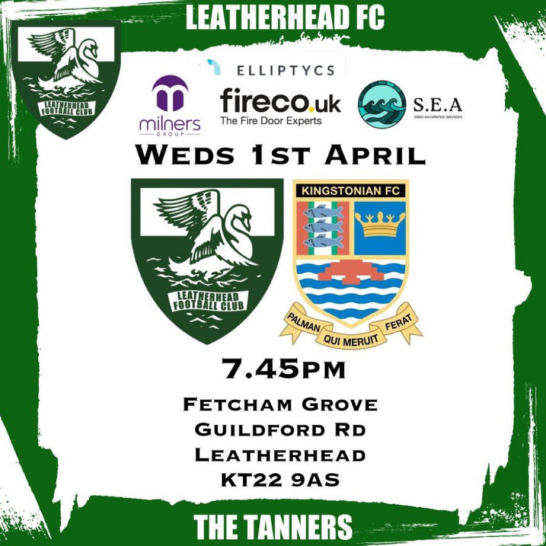 Leatherhead FC tweet media