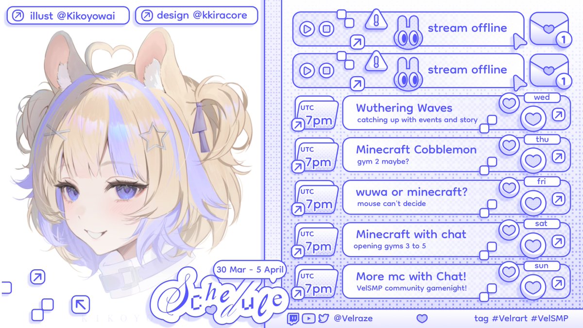 velraze 👾💫 Vtuber tweet media