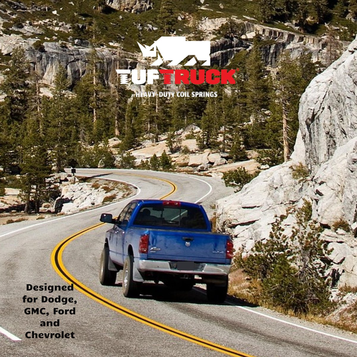 TUFTRUCK1's tweet image. TufTruck springs were created so the toughest guys on the block didn’t have to settle for parts that couldn’t handle the load.
#TufTruck #coilsprings #worktruck