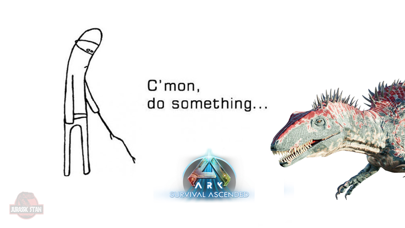jurassicstan's tweet photo. @survivetheark @ARKAscendedNews @ArkAscendedESP @ARKAscendedES #arkascended #arksurvivalascended #acrocanthosaurus #arkupdate #gaming #consolegaming #xbox #playstation #steam #epicgames #newdino https://t.co/T3lzA3aOHH